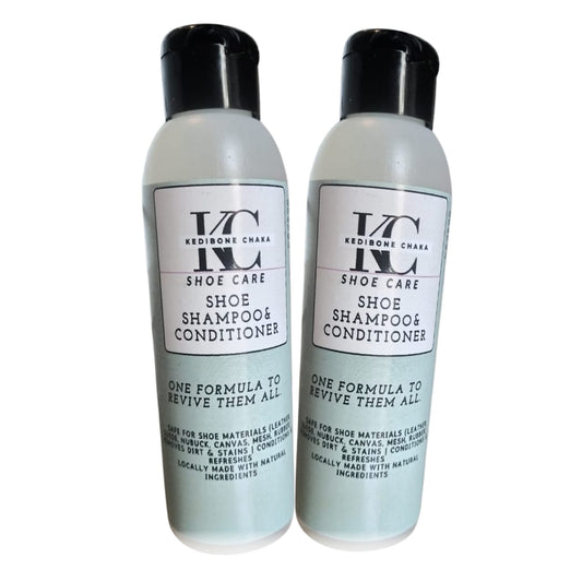KC Shoe Shampoo Twin Pack – Double the Clean, Zero the Waste
